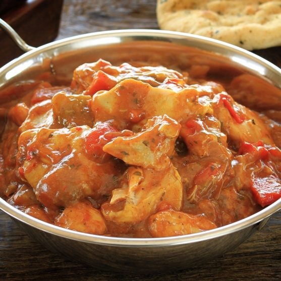 chicken balti curry meal